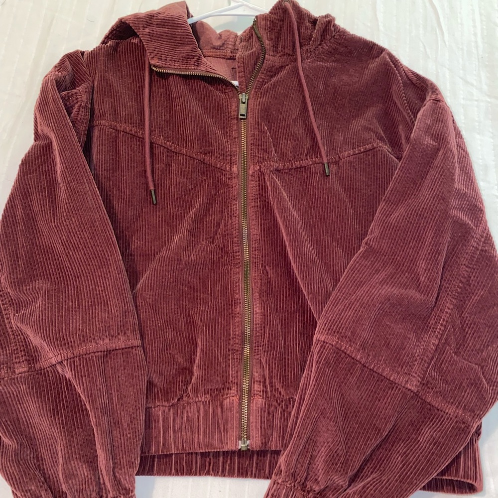 Long sleeve zip up from AE